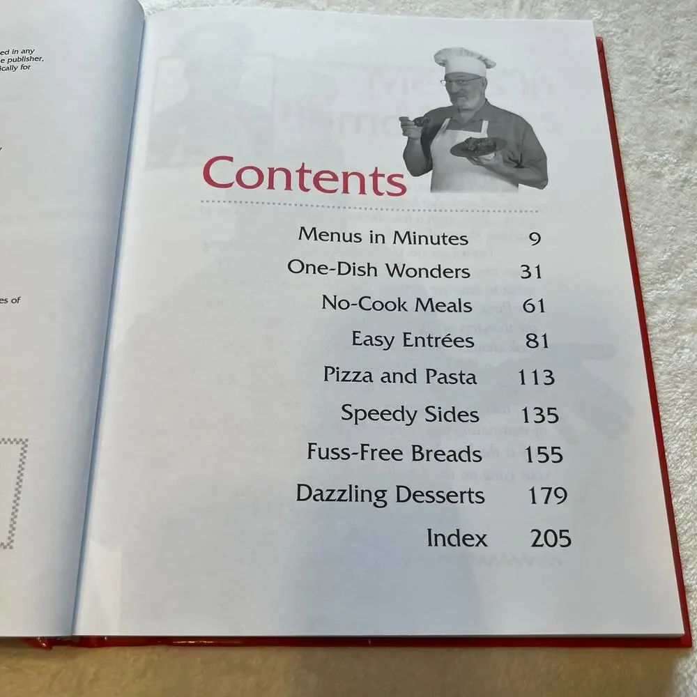 Mr. Food Dinner on the Double Hardback Cookbook Recipes Best of Entrees Desserts
